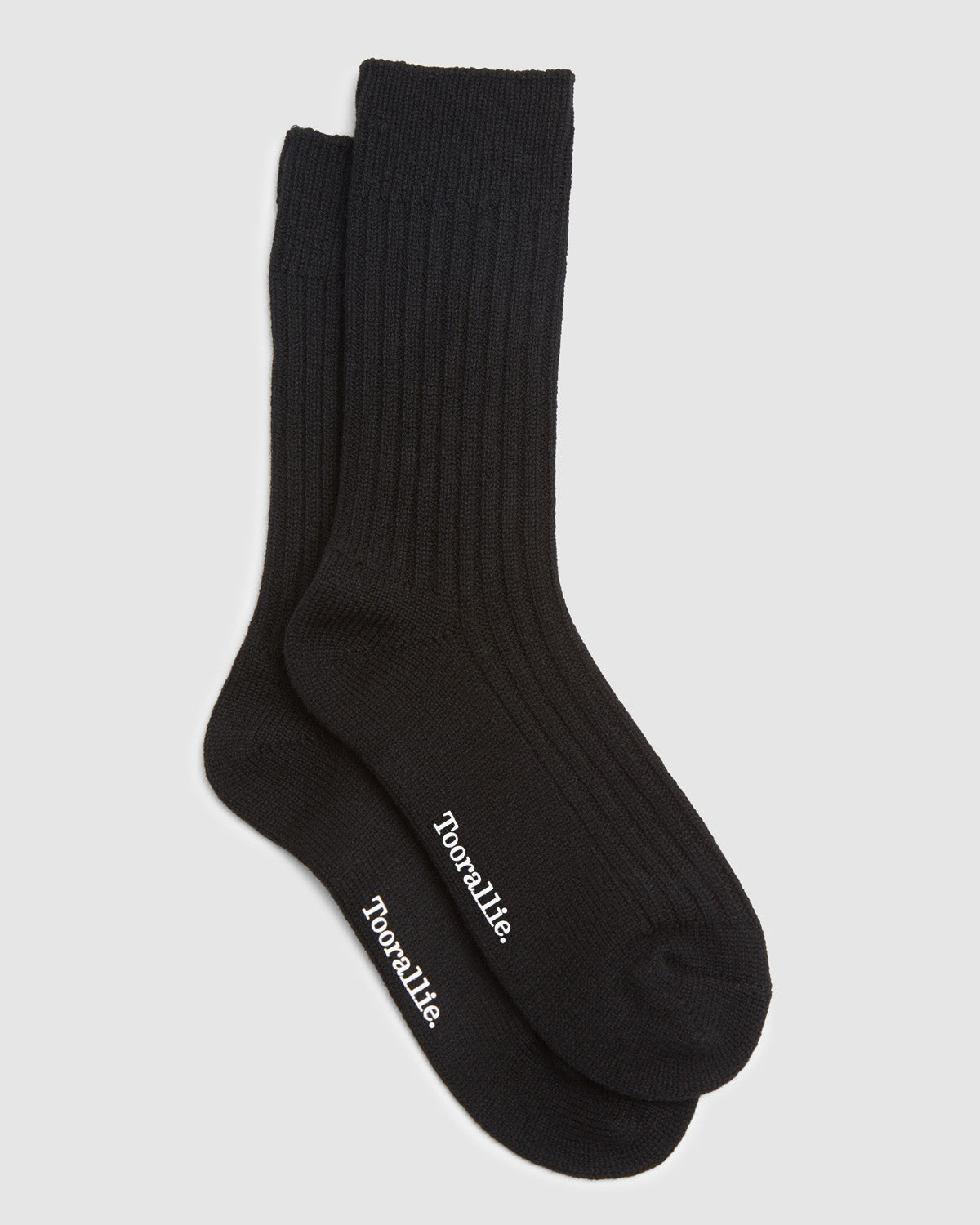 Soft Merino Lambswool Ribbed Socks